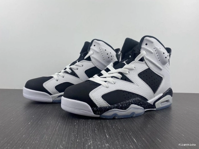 Retro Jordan 6 384664-101 Oreo 0807
